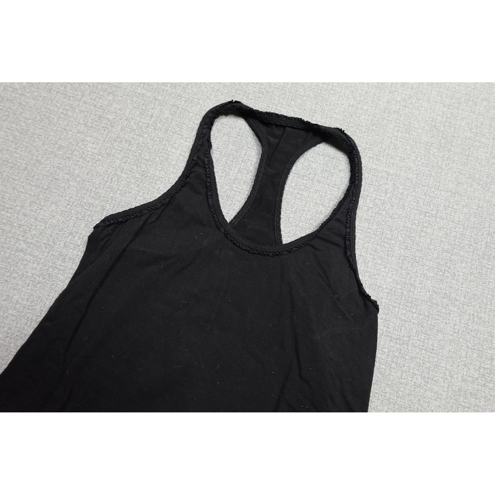 Lululemon Tank Top Womens 6 Black Racerback Lightweight Yoga Running Workout